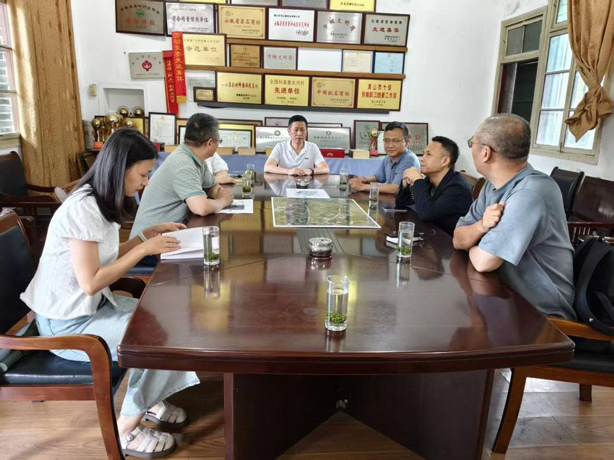 江蘇外聯(lián)采考察團(tuán)到實(shí)驗(yàn)茶場(chǎng)考察，共商茶產(chǎn)業(yè)合作新藍(lán)圖